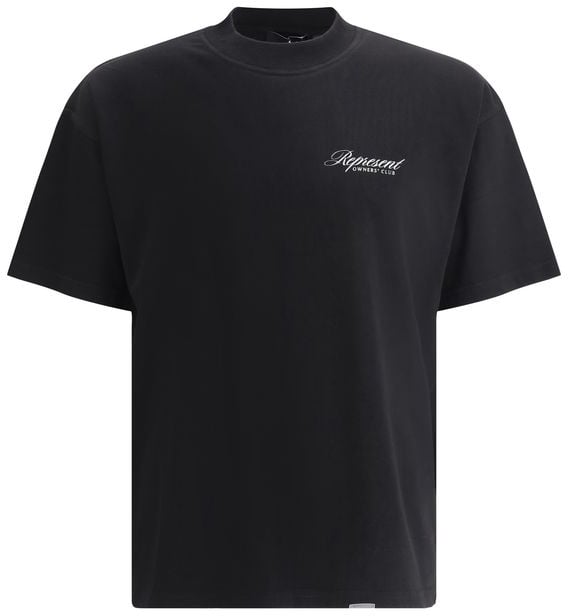 Represent Represent Black Cotton T-Shirt