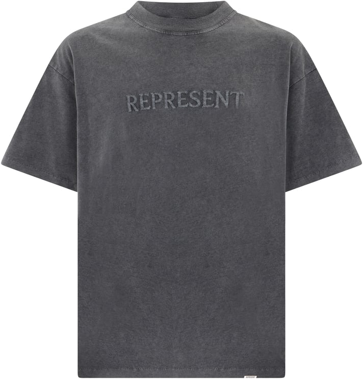 Represent T-Shirt with Embroidered Logo