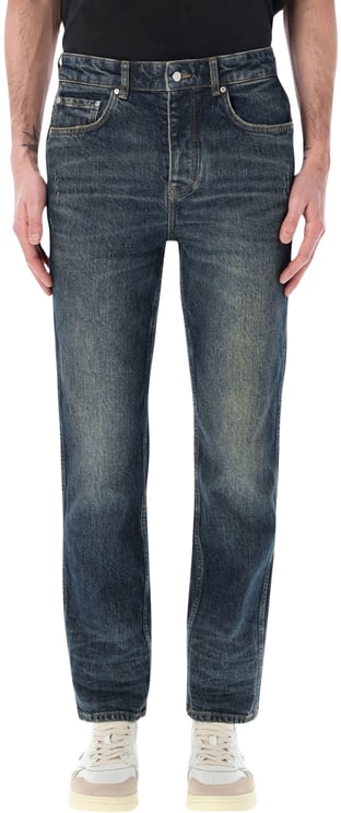 Represent R1 Slim Denim Blue Marble