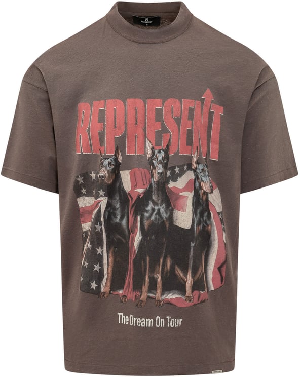 Represent T-shirt Dream On Tour con Stampa Grafica