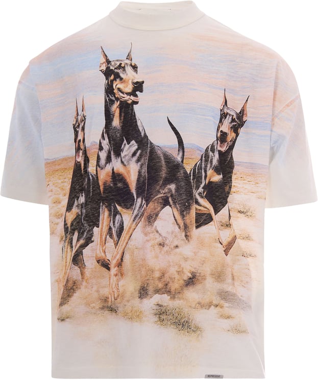 Represent T-Shirts And Polos Flat White