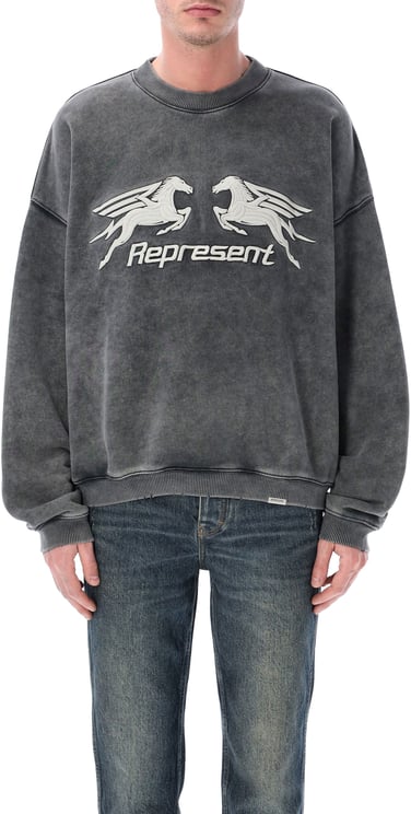Represent Pegasus Sweatshirt Vintage Grey