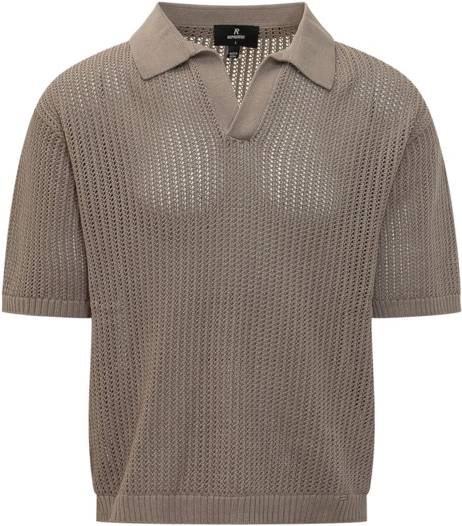 Represent Polo in Maglia Traforata