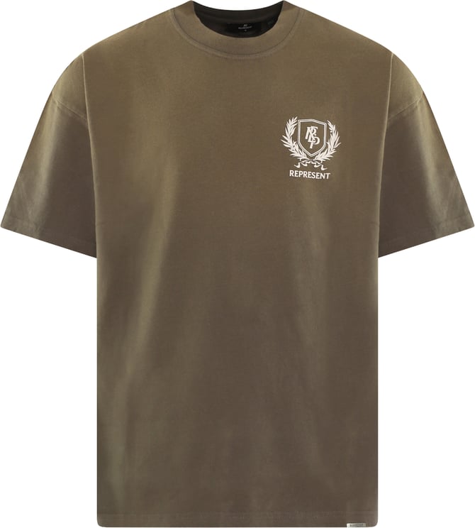 Represent Heren Crest T-Shirt Beige