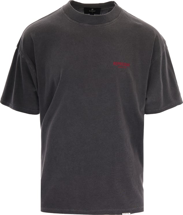 Represent T-Shirts And Polos Washed Black