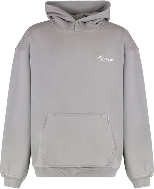 Represent Hooded sweatshirt in cotton