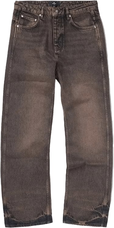 Represent R2 rechte pijpen jeans taupe