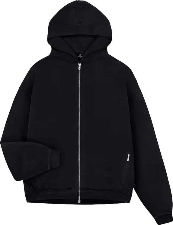 Represent INITIAL BOXY OVERSIZED ZIP THROUGH HOODIE