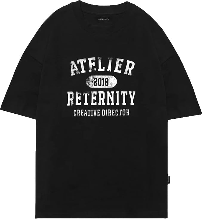 Reternity T-Shirt Atelier Emblem Nera