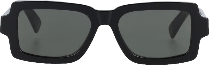 RETROSUPERFUTURE Pilastro Rectangular Sunglasses With Angular Design