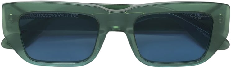 RETROSUPERFUTURE Sunglasses With Sage Green Acetate Frame