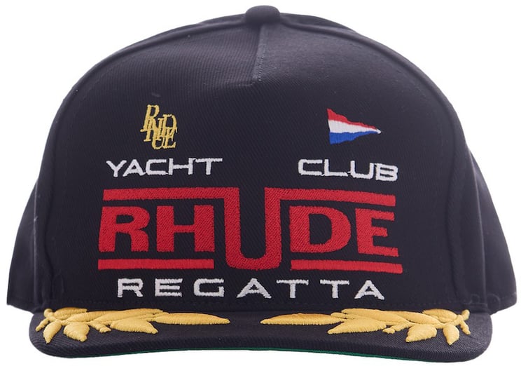 Rhude Hats Black/White/Red