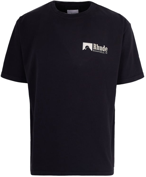 Rhude T-Shirts And Polos Vintageblack/White/Yellow