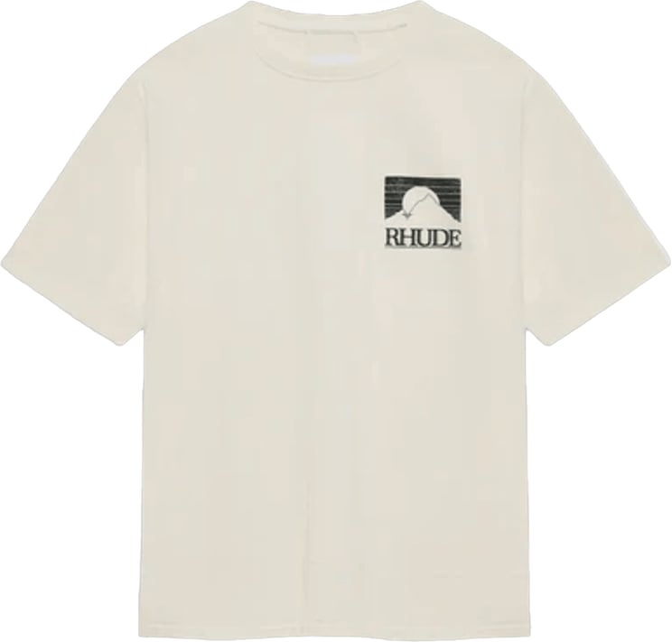 Rhude MOONLIGHT PACK T-SHIRT VINTAGE WIT/ZWART