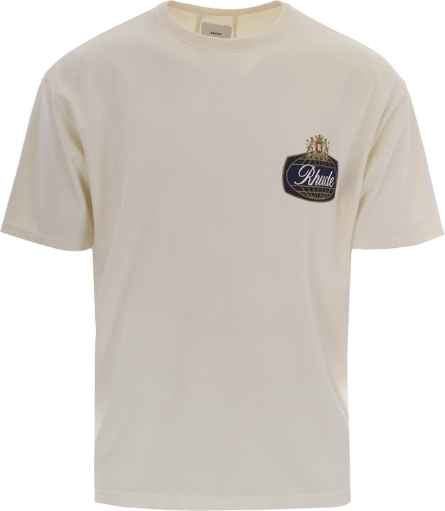 Rhude T-Shirts And Polos Vintage White / Blue / Red