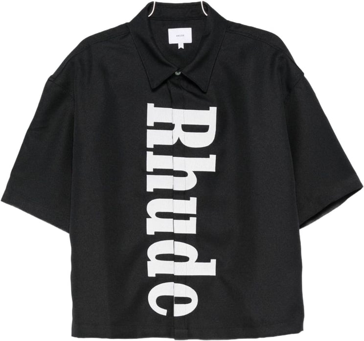 Rhude Shirts Black/White
