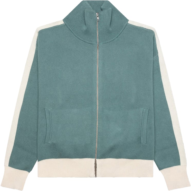 Rhude Rhude Zip-Up Trainingsjack (Blauw/wit)