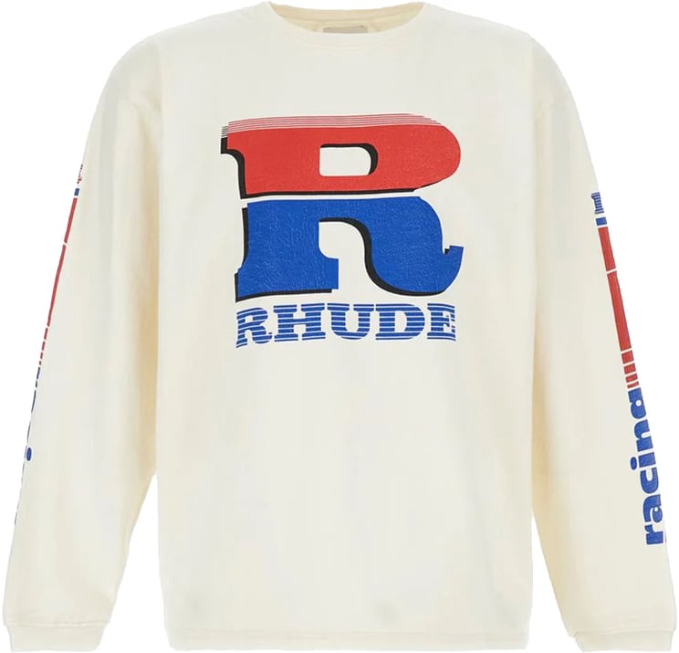 Rhude T-Shirts And Polos Vintagewhiteredblue
