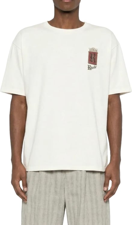 Rhude FUMAR 91 TEE VINTAGE WHITE / BLACK / RED