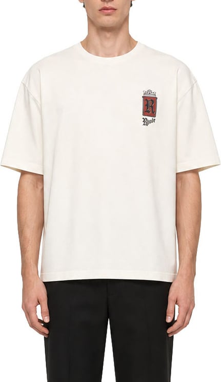Rhude FUMAR 91 TEE VINTAGE WHITE/BLACK/RED OS