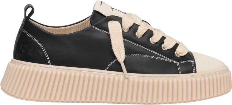 RHUN RHUN Dames Treble 2020 Leather Zwart sneakers
