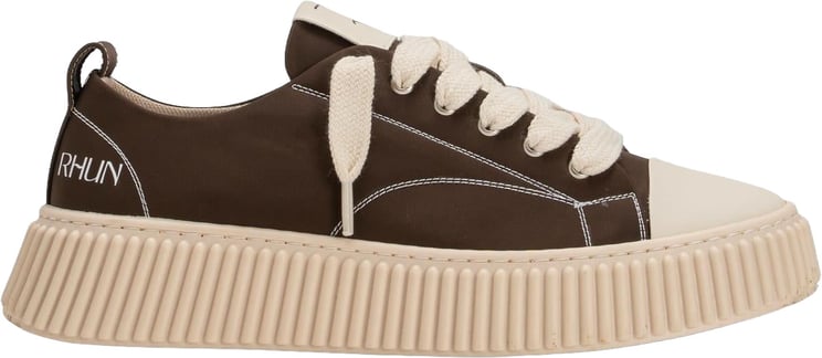 RHUN RHUN Dames Treble 2020 Nylon Bruin sneakers