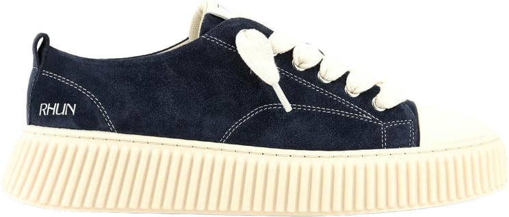 RHUN Heren Treble 2020 Suede Navy Blue