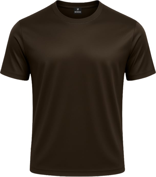 Richesse SHINY ESSENTIAL SHIRT DEEP BROWN
