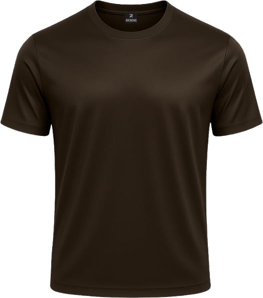 Richesse SHINY ESSENTIAL SHIRT DEEP BROWN