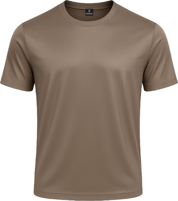 Richesse SHINY ESSENTIAL SHIRT DARK SAND