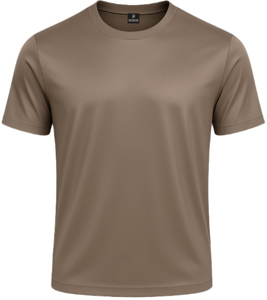 Richesse SHINY ESSENTIAL SHIRT DARK SAND