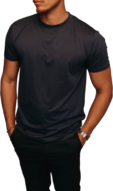 Richesse SHINY ESSENTIAL SHIRT GREY