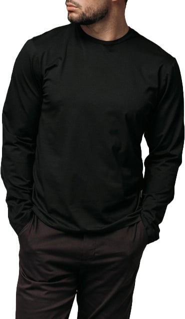 Richesse SHINY ESSENTIAL LONGSLEEVE BLACK