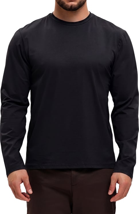 Richesse SHINY ESSENTIAL LONGSLEEVE BLACK