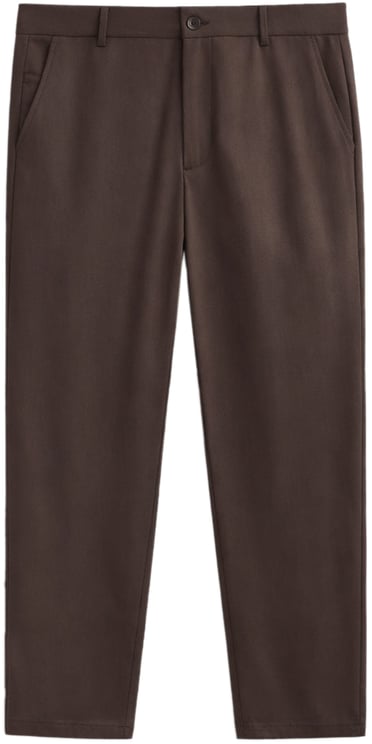 Richesse CORE STRAIGHT PANTS BROWN