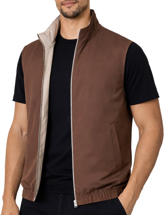 Richesse CORE BODYWARMER BROWN