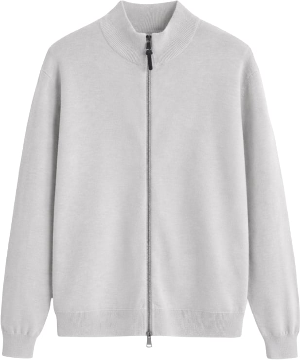 Richesse RIVAS HEAVY ZIPPER VEST | GREY