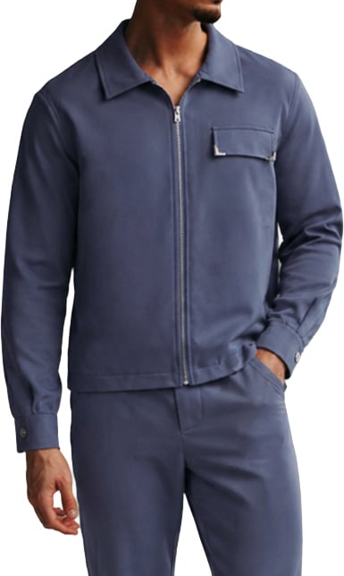 Richesse BASE ZIP JACKET | GREY