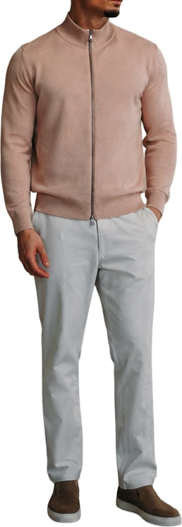 Richesse RIVAS HEAVY ZIPPER VEST | CREME