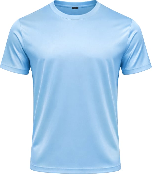 Richesse SHINY ESSENTIAL SHIRT SKY BLUE