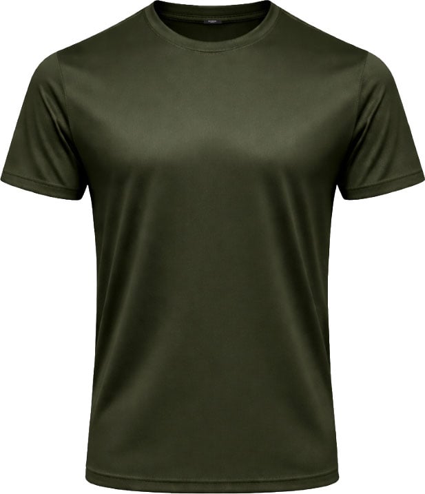 Richesse SHINY ESSENTIAL SHIRT MIDNIGHT OLIVE