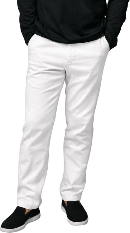 Richesse ESSENTIALS SMARTS PANTS WHITE