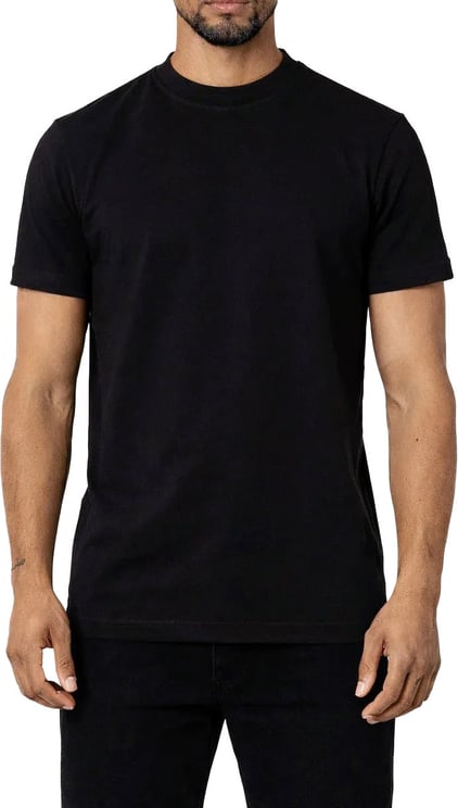 Richesse RK BLANK TEE BLACK SLIMFIT