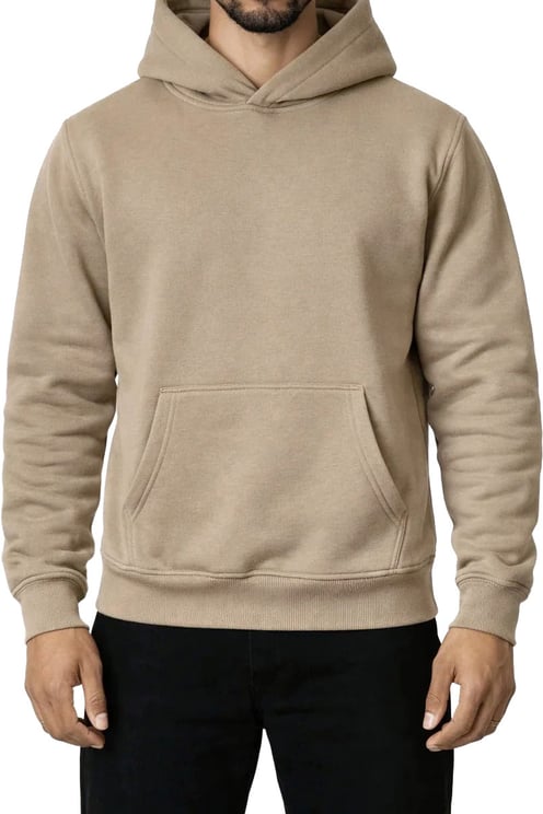 Richesse RK BLANK HOODIE OLIVE REGULAR FIT