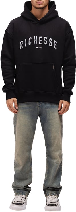 Richesse SOCIÉTÉ HOODIE BLACK