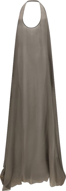 Rick Owens Rick Owens Gray Silk Casual Dress