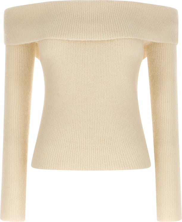 Rick Owens Rick Owens White Wool Cardigan