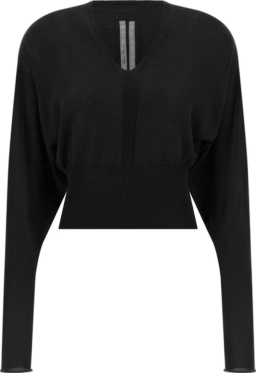 Rick Owens Rick Owens Black Cotton Sweatshirt