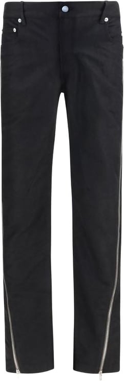 Rick Owens Rick Owens Black Wool Oves Aries Straight-Leg Jeans