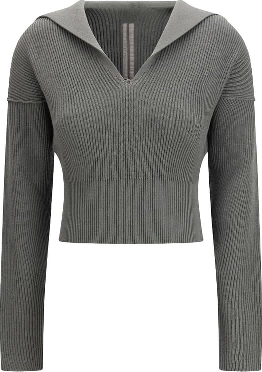 Rick Owens Rick Owens Bicolor Wool Oves Aries Sweatshirt